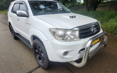 2010 Toyota Fortuner 3.0 D-4D R/B 4×4
