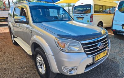 2012 Ford Everest 3.0 TDCi 4×2 Manual
