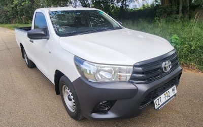 2019 Toyota Hilux 2.0 VVti LWB P/U S/C
